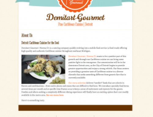 Palmerworks + WriteBrand Teamwork Leads to Detroit Caribbean Cuisine Website
