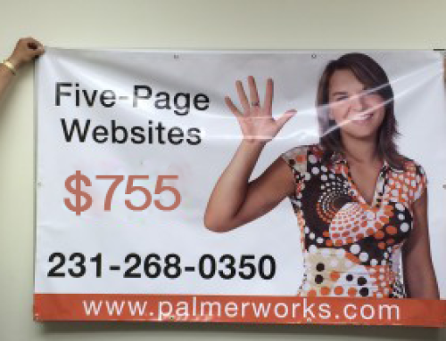 Check Out Our Mini-Billboard on US 23 in Beautiful Northern Michigan